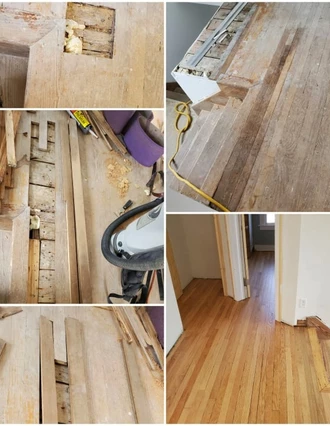 Before-After-Process-Hardwood-Installation